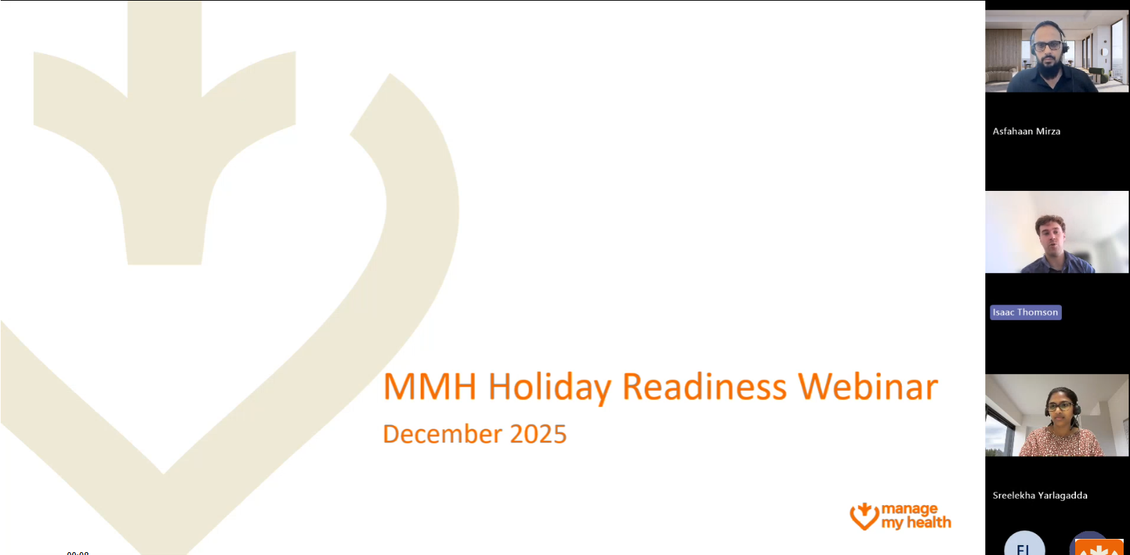 Manage My Health: December Holiday Readiness Checklist